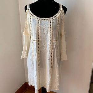 Bohemian, Cold Shoulder Dress